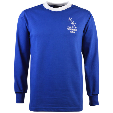 Everton 1966 FA Cup Final Retro Football Shirt._0