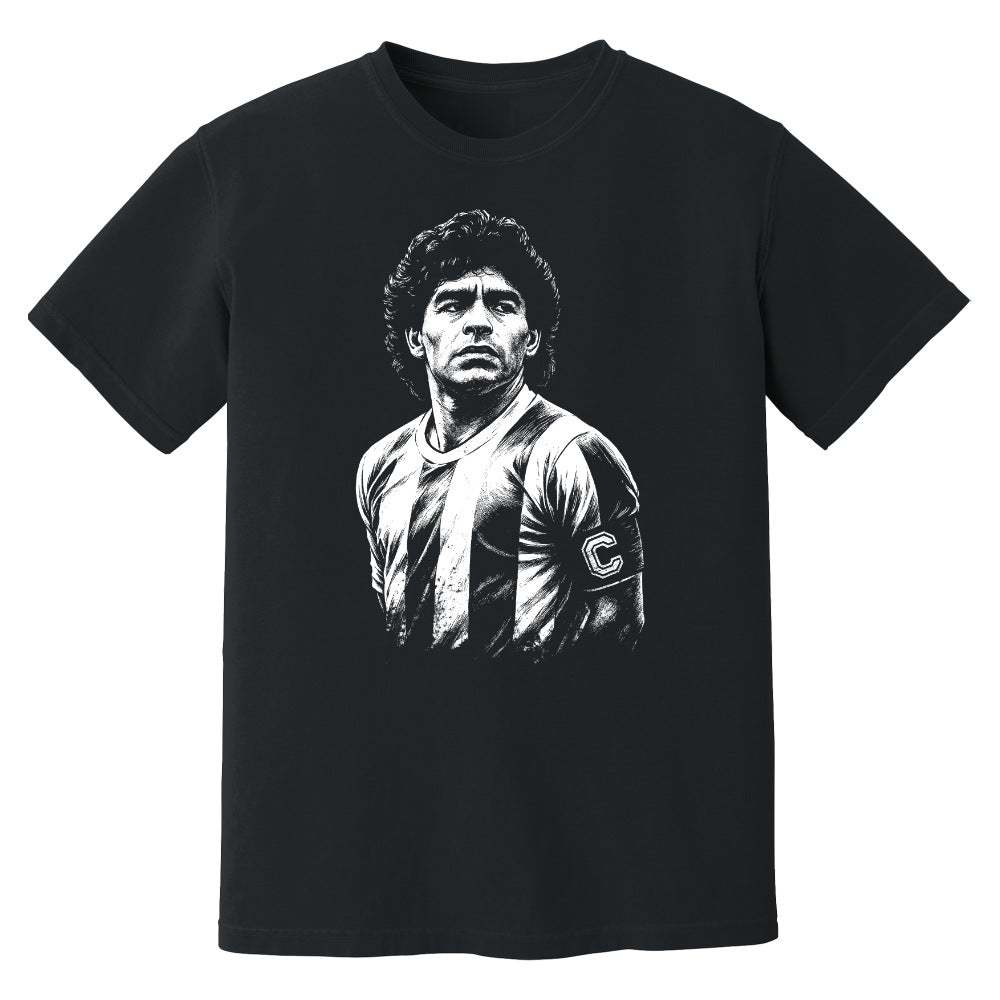 Maradona Argentina Phantom Graphic Tee - Black_0