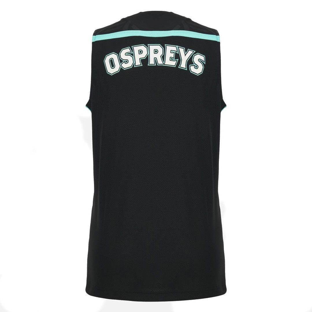 2026-2027 Ospreys Rugby Poly Sleeveless Training Shirt (Black)_2