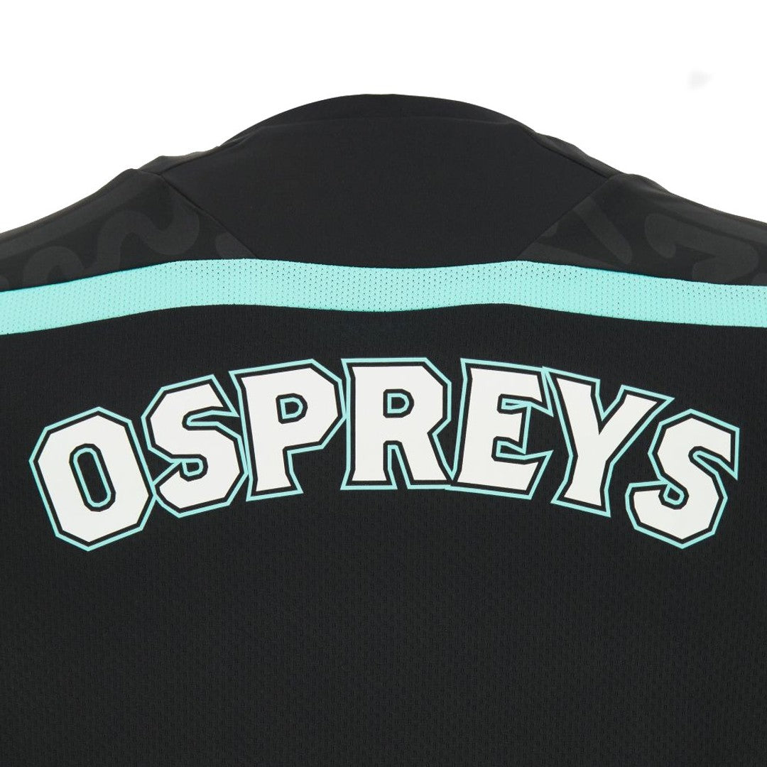 2026-2027 Ospreys Rugby Poly Training Shirt (Black) - Kids_3