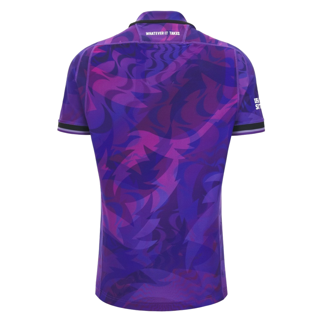 2026-2027 Glasgow Warriors Rugby Training Shirt (Purple) (Your Name)_1