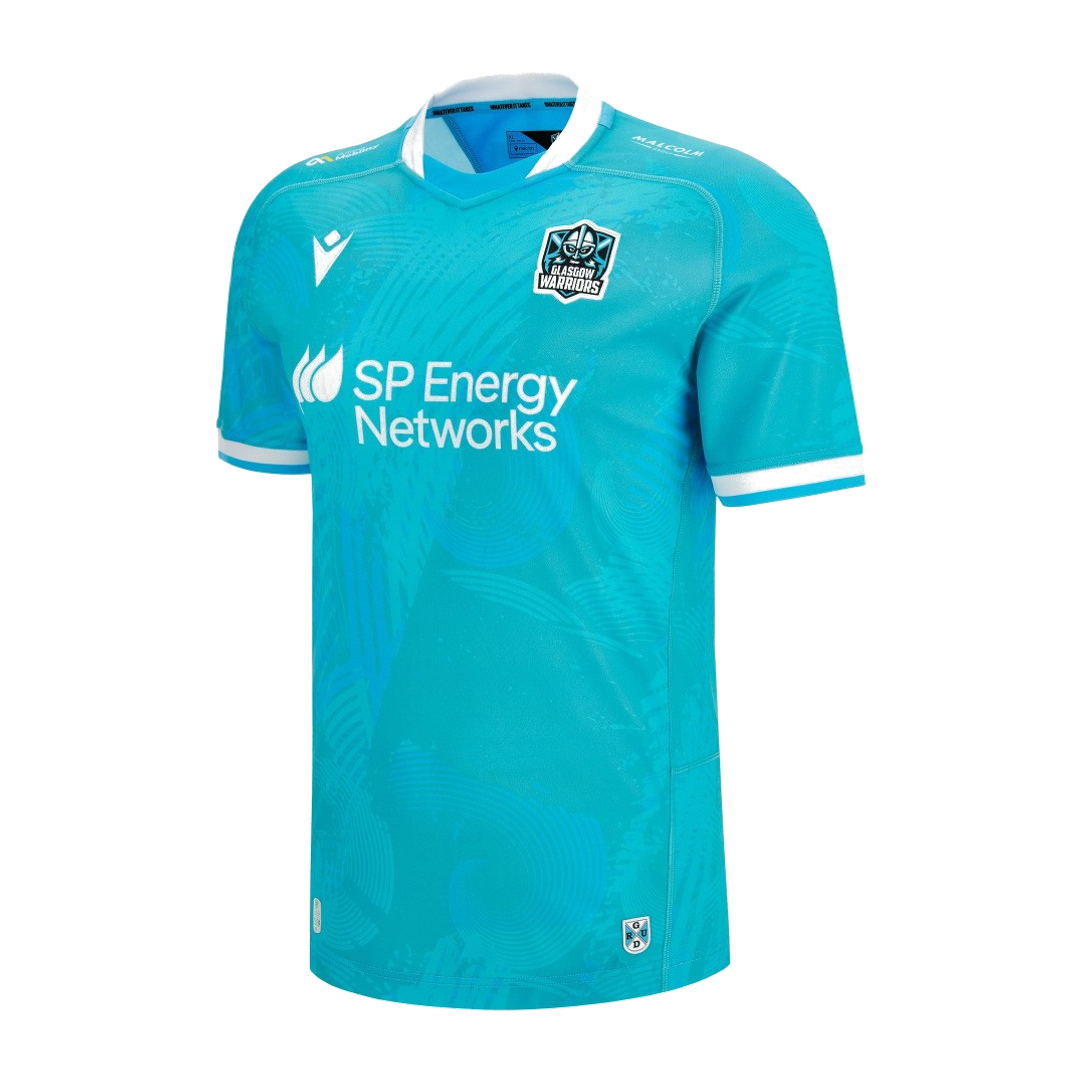 2026-2027 Glasgow Warriors Poly Away Rugby Shirt (Kids) (Your Name)_2
