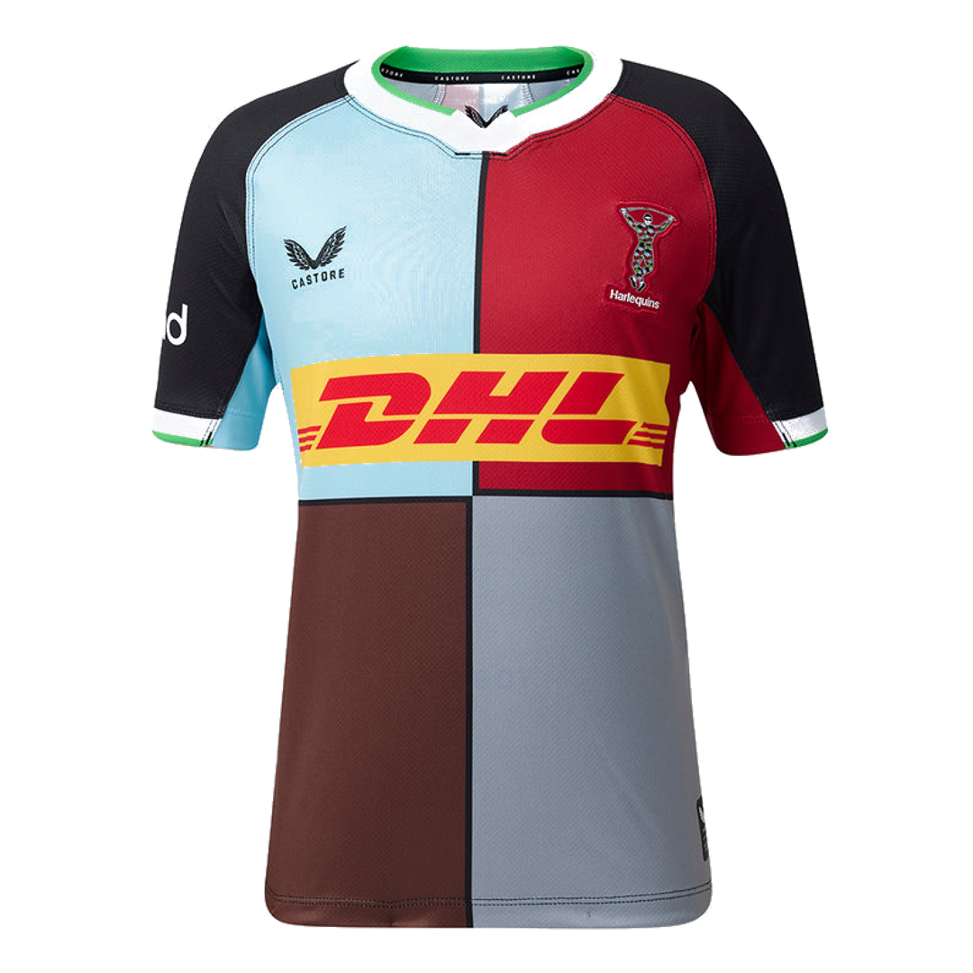 2026-2027 Harlequins Home Rugby Shirt (Kids) (Your Name)_2