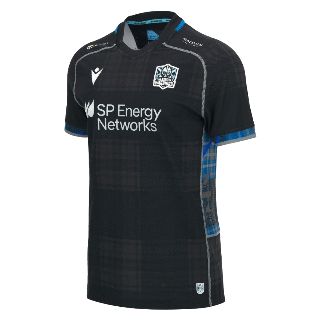 2026-2027 Glasgow Warriors Authentic Slim Fit Home Shirt (Your Name)_2