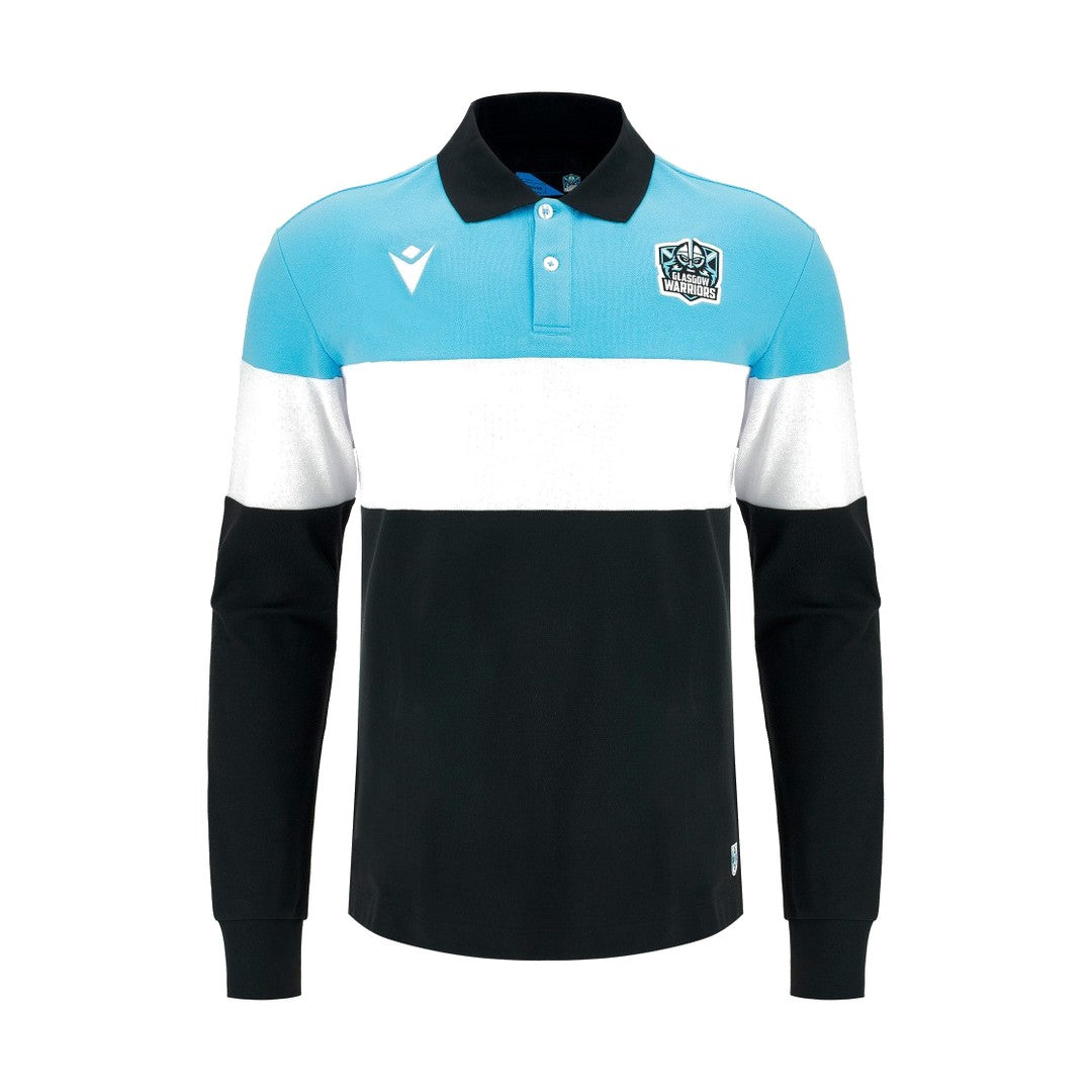 2026-2027 Glasgow Warriors Euro Cotton Long Sleeve Shirt (Your Name)_2