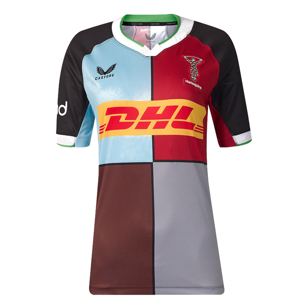 2026-2027 Harlequins Home Rugby Shirt (Womens) (Your Name)_2