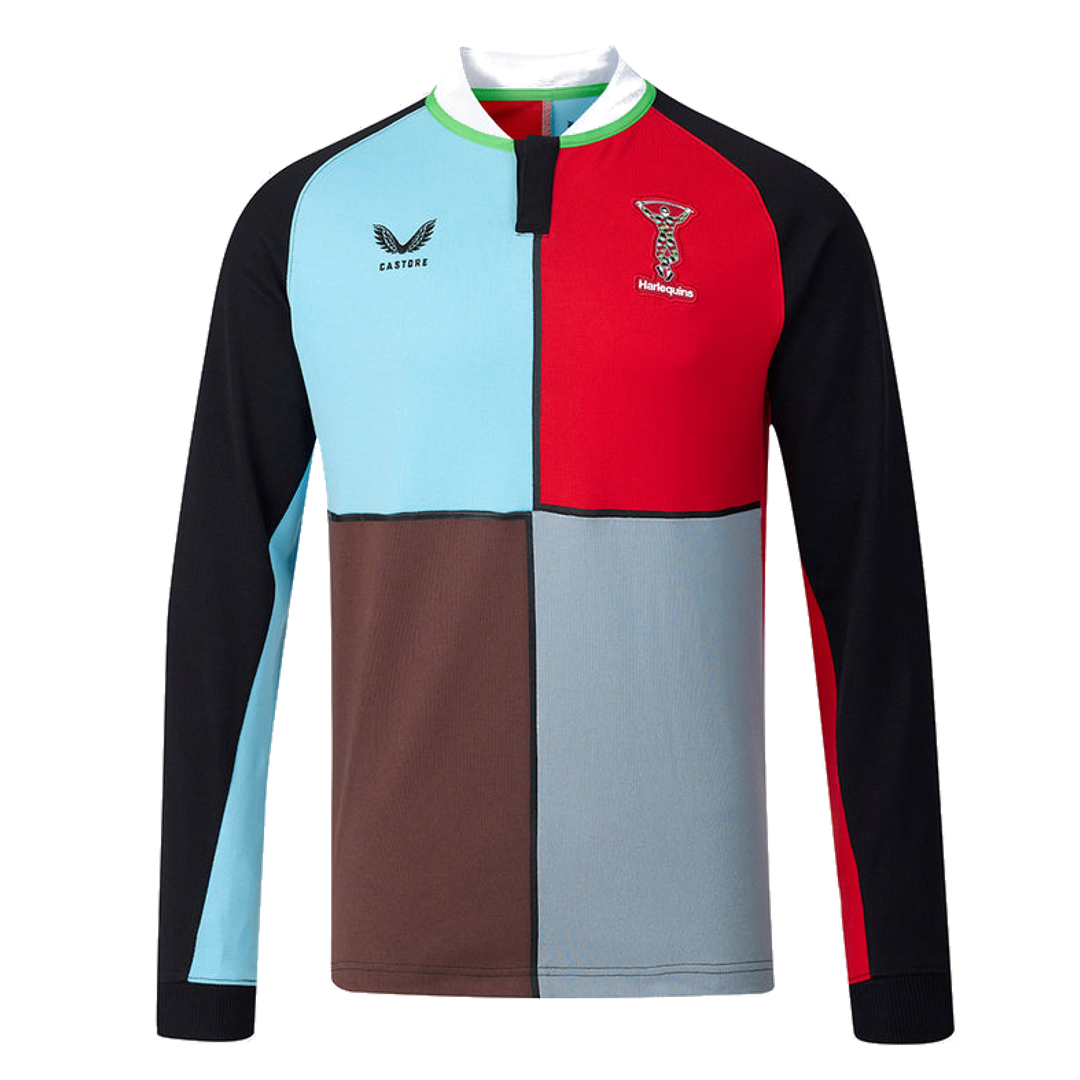 2026-2027 Harlequins Home Classic Long Sleeve Shirt (Your Name)_2