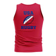 USA Rugby Ball Tank Top (Red)_1