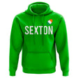 Johnny Sexton Ireland Rugby Hoody (Green)_0