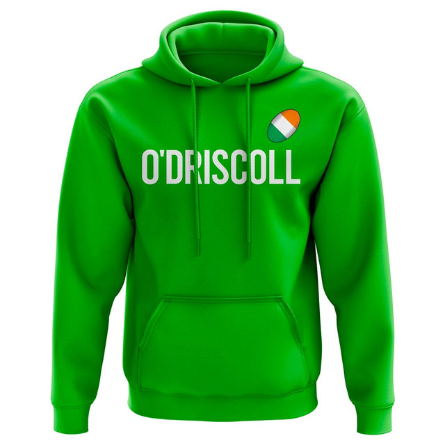 Brian O\'Driscoll Ireland Rugby Hoody (Green)_0