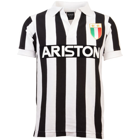 Piemonte Calcio Retro Ariston 1984-1985 Retro Football Shirt_0