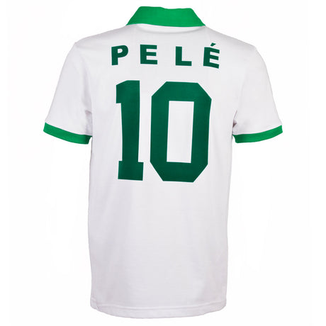 New York Cosmos Pele White Retro Shirt with PELE 10_1