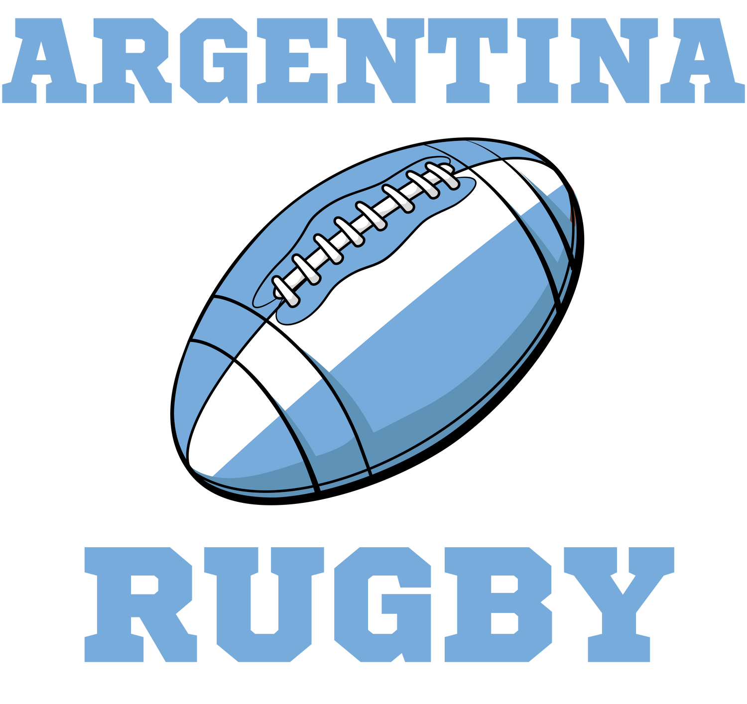 Argentina Rugby Ball Sweatshirt_1