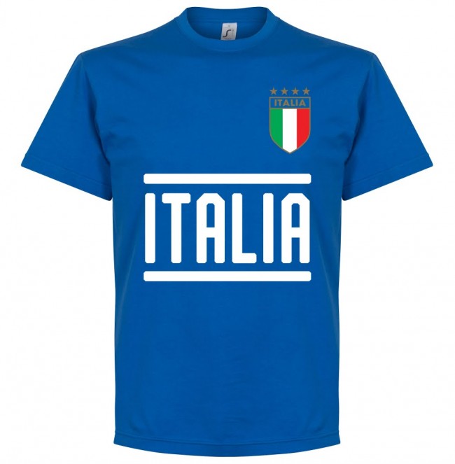 Italy Team T-Shirt - Royal_0