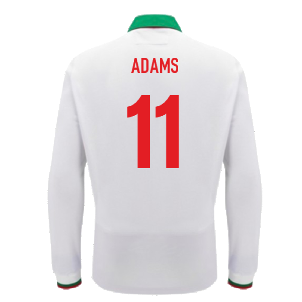 2024-2025 Wales Away Cotton LS Rugby Shirt (Adams 11)_2