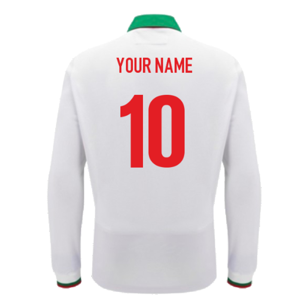 2024-2025 Wales Away Cotton LS Rugby Shirt (Your Name)_2