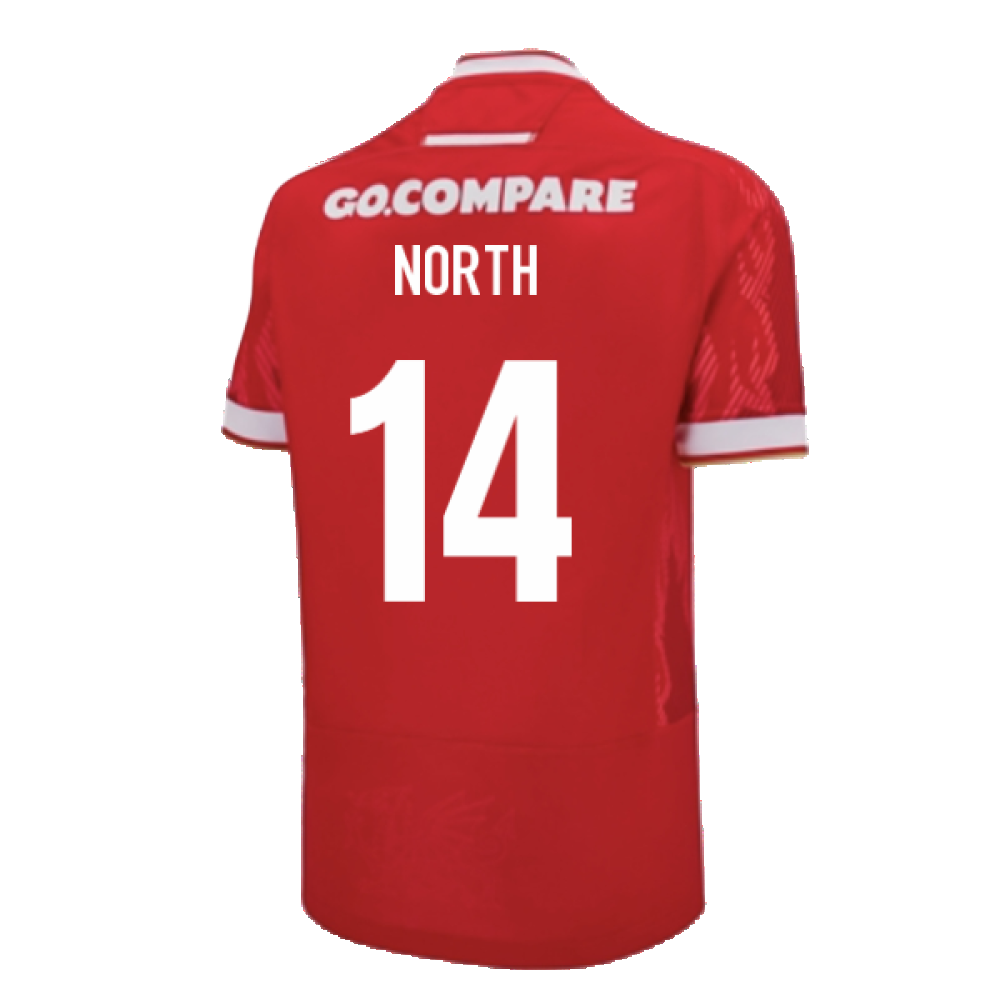 2024-2025 Wales Home Poly Replica Rugby Shirt (North 14)_2