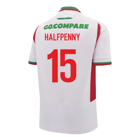 2024-2025 Wales Rugby Away Replica Shirt (Halfpenny 15)_2