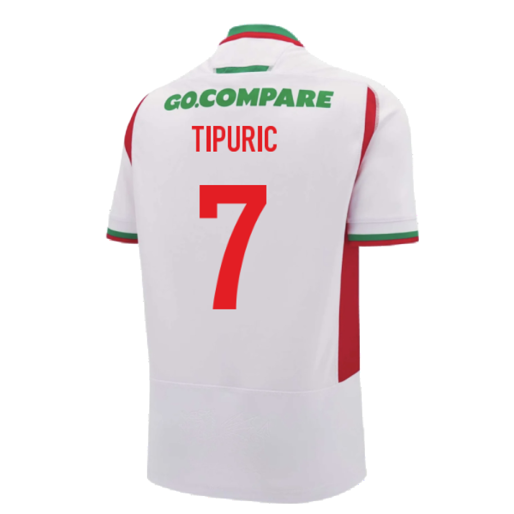 2024-2025 Wales Rugby Away Replica Shirt (Tipuric 7)_2
