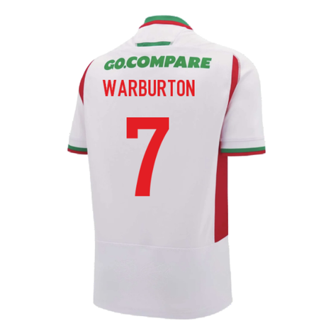 2024-2025 Wales Rugby Away Replica Shirt (Warburton 7)_2