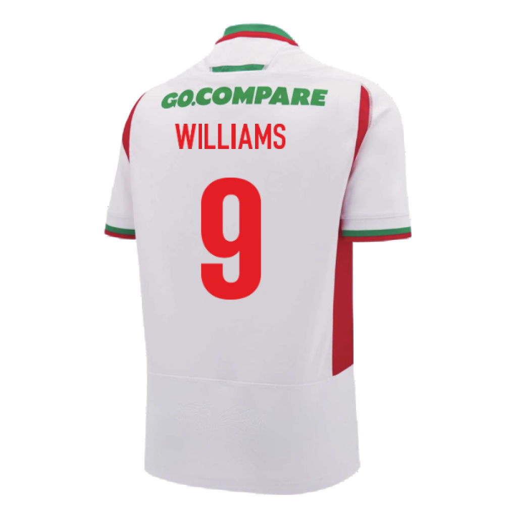 2024-2025 Wales Rugby Away Replica Shirt (Williams 9)_2