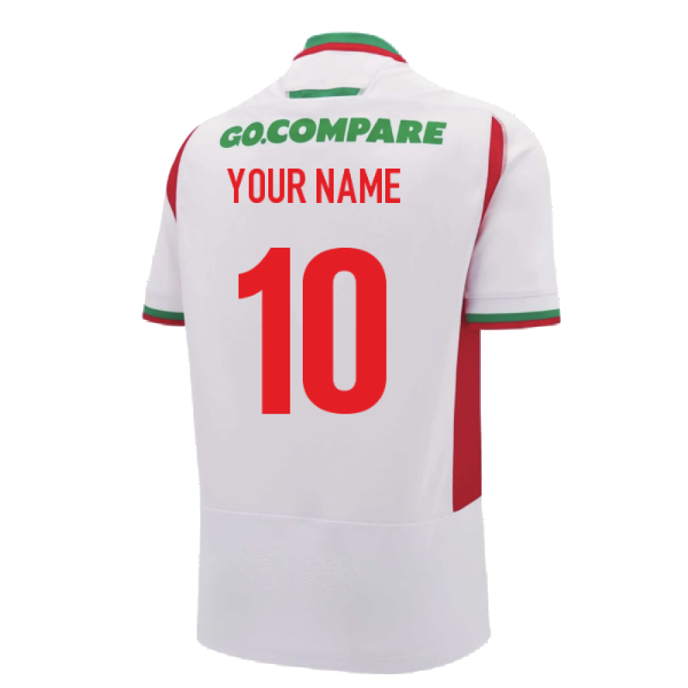 2024-2025 Wales Rugby Away Replica Shirt (Your Name)_2