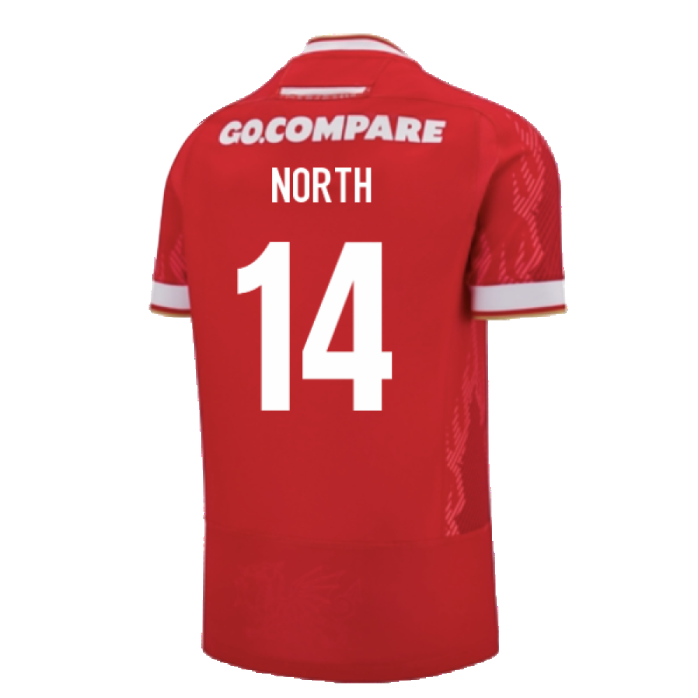 2024-2025 Wales Rugby Home Slim Fit Shirt (North 14)_2