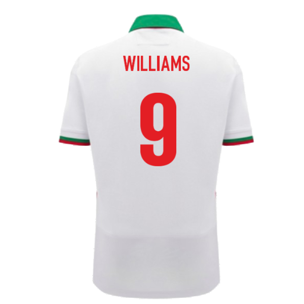 2024-2025 Wales WRU Away Cotton Rugby Shirt (Williams 9)_2