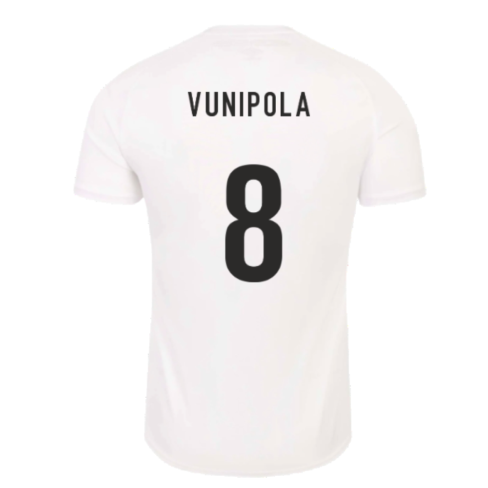 England RWC 2023 Home Replica Rugby Shirt (Vunipola 8)_4