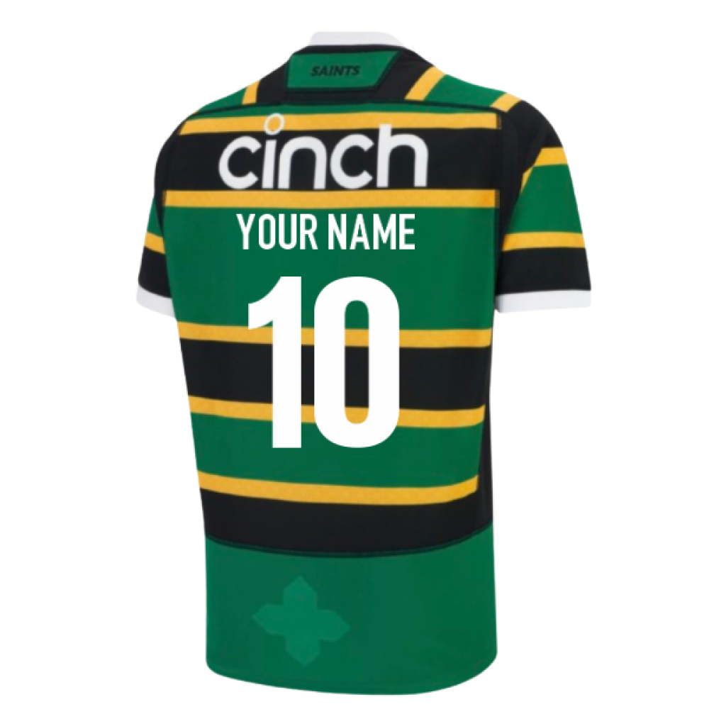 2025-2026 Northampton Saints Home Shirt (Your Name)_0