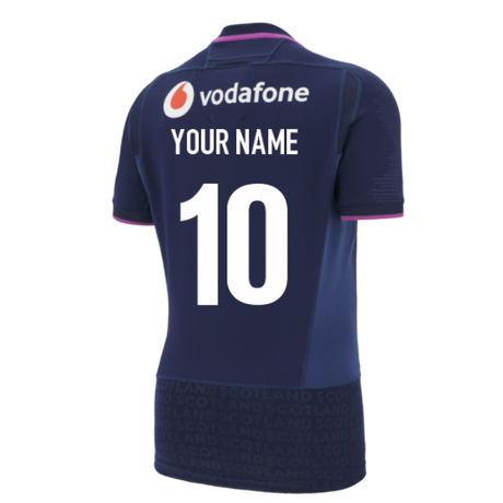 2025-2026 Scotland Home Rugby Slim Fit Shirt (Your Name)_0
