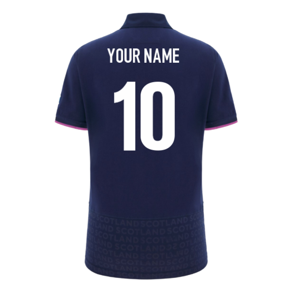 2025-2026 Scotland Home Cotton Rugby Shirt (Womens) (Your Name)_0