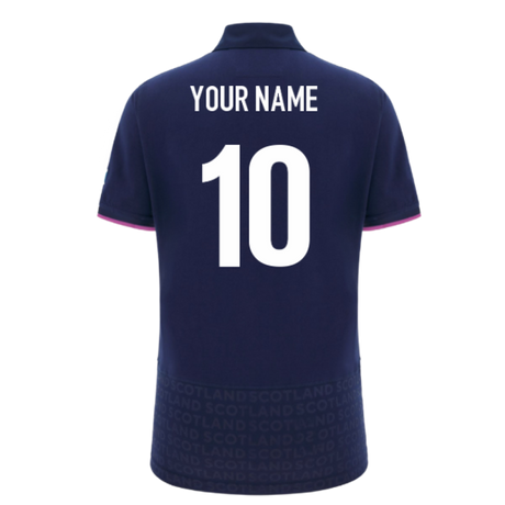 2025-2026 Scotland Home Cotton Rugby Shirt (Womens) (Your Name)_0