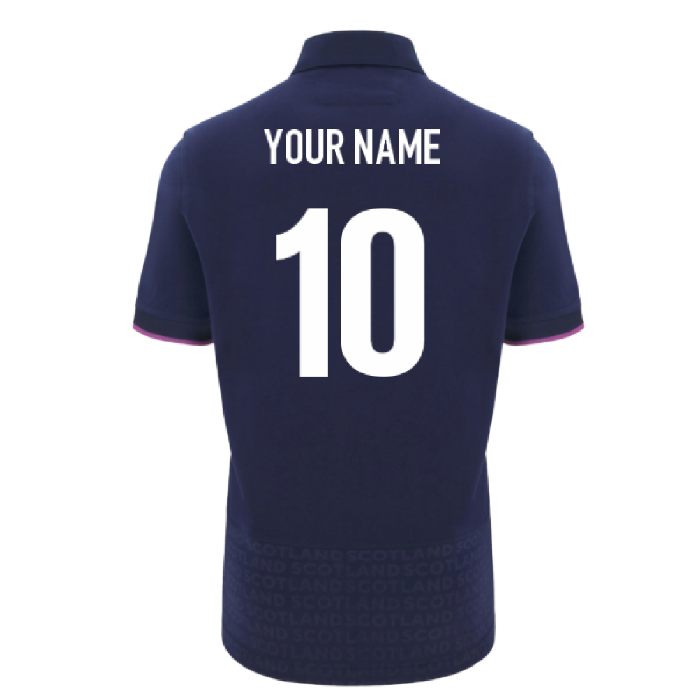 2025-2026 Scotland Rugby Cotton Home Shirt (Your Name)_0