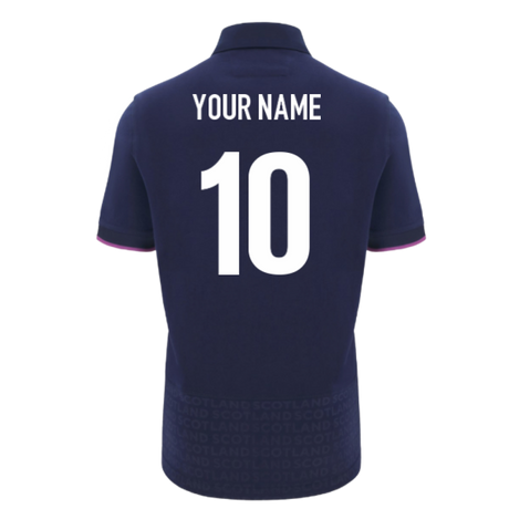 2025-2026 Scotland Rugby Cotton Home Shirt (Your Name)_0