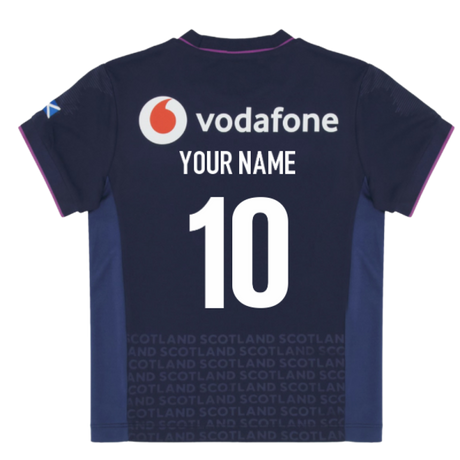 2025-2026 Scotland Rugby Home Box Mini Shirt (Your Name)_0