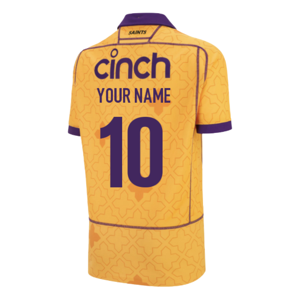 2025-2026 Northampton Saints Away Rugby Shirt (Your Name)_0