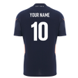 2025-2026 Edinburgh Rugby Training Poly Shirt (Navy) (Your Name)_0
