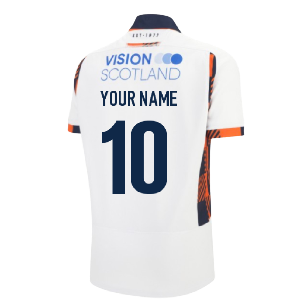 2025-2026 Edinburgh Rugby Away Replica Shirt (Your Name)_0
