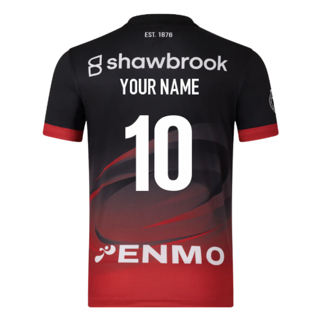 2025-2026 Saracens Home Rugby Shirt (Your Name)_0
