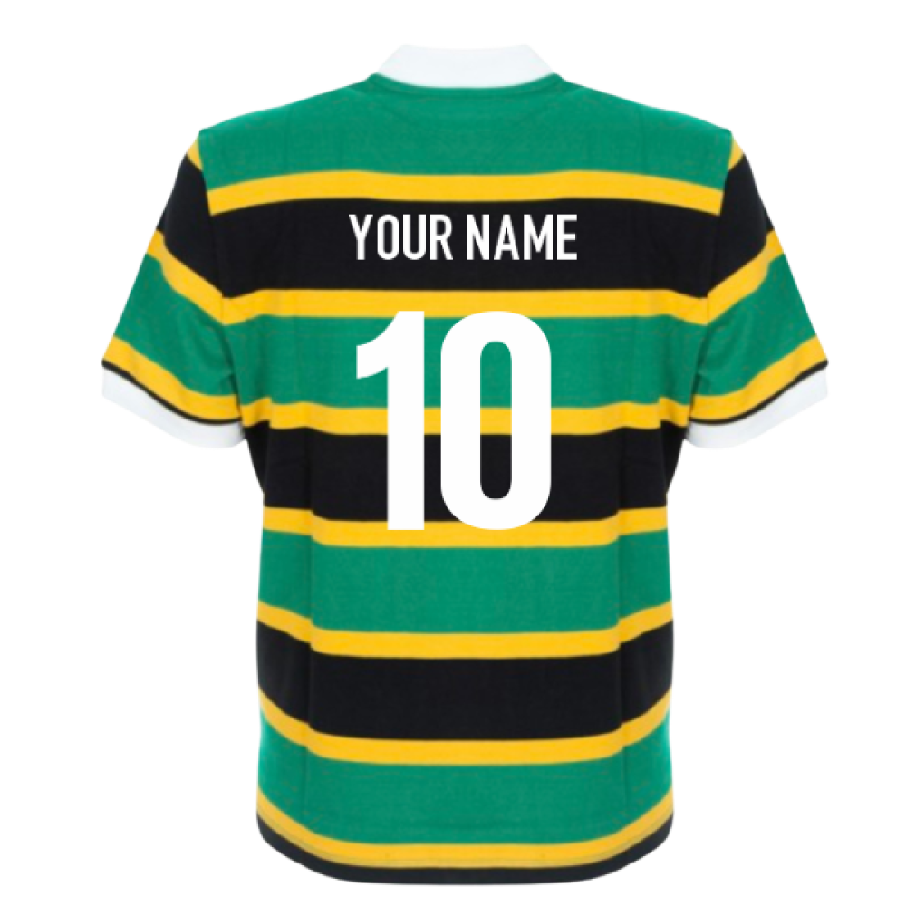 2025-2026 Northampton Saints Cotton Home Shirt (Your Name)_0