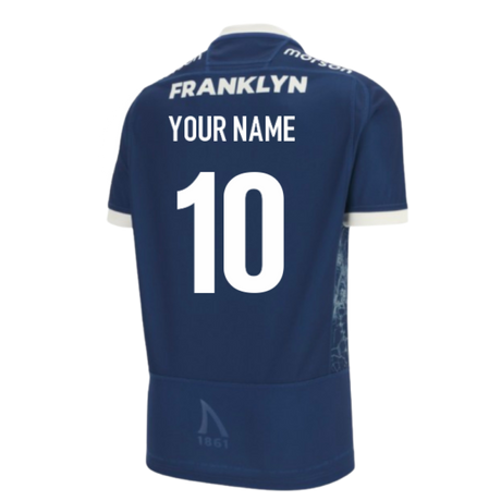 2025-2026 Sale Sharks Home Poly Rugby Shirt (Your Name)_0