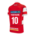 2025-2026 Gloucester Rugby Poly Home Shirt (Your Name)_0