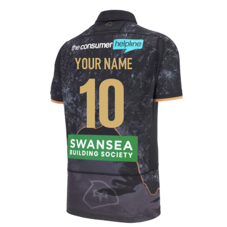2025-2026 Ospreys Home Rugby Shirt (Kids) (Your Name)_0