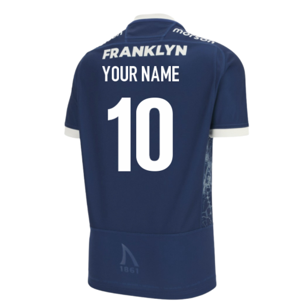 2025-2026 Sale Sharks Home Rugby Shirt (Kids) (Your Name)_0