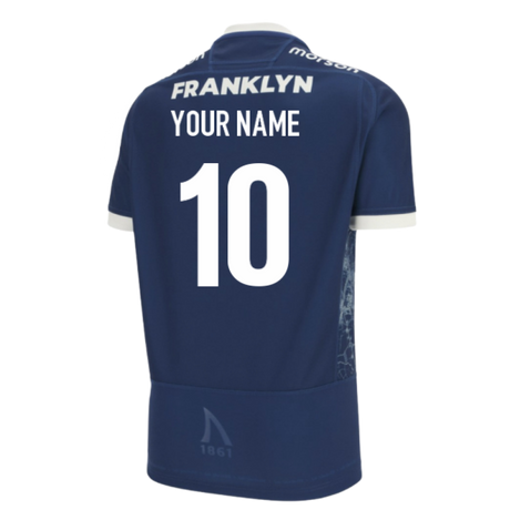 2025-2026 Sale Sharks Home Rugby Shirt (Kids) (Your Name)_0