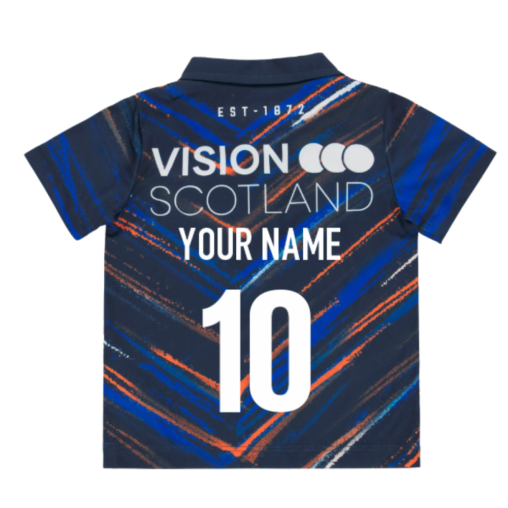 2025-2026 Edinburgh Rugby Home Baby Shirt (Your Name)_0