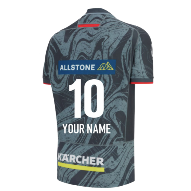 2025-2026 Gloucester Rugby Euro Replica Shirt (Your Name)_0