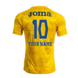 2025-2026 Romania Pre Match Shirt (Yellow) (Your Name)_0