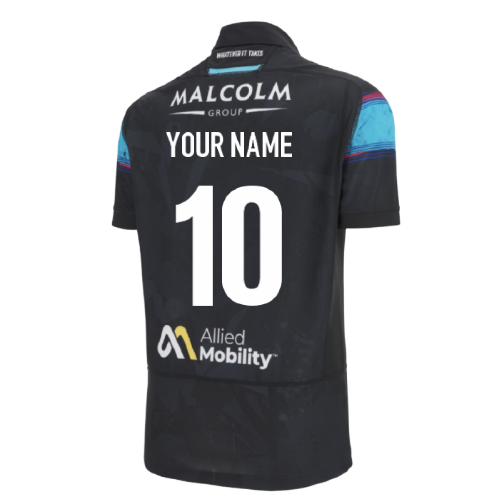 2025-2026 Glasgow Rugby Euro Replica Shirt (Kids) (Your Name)_0